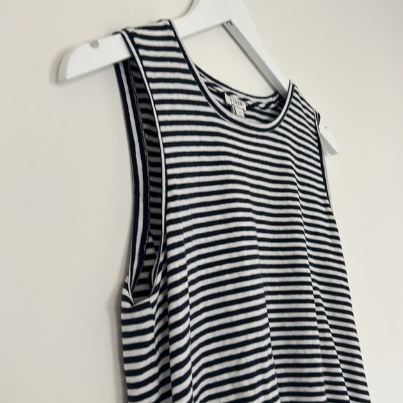 J. Crew Factory Striped Tie-Front Tank Top, Small - Picture 5 of 8